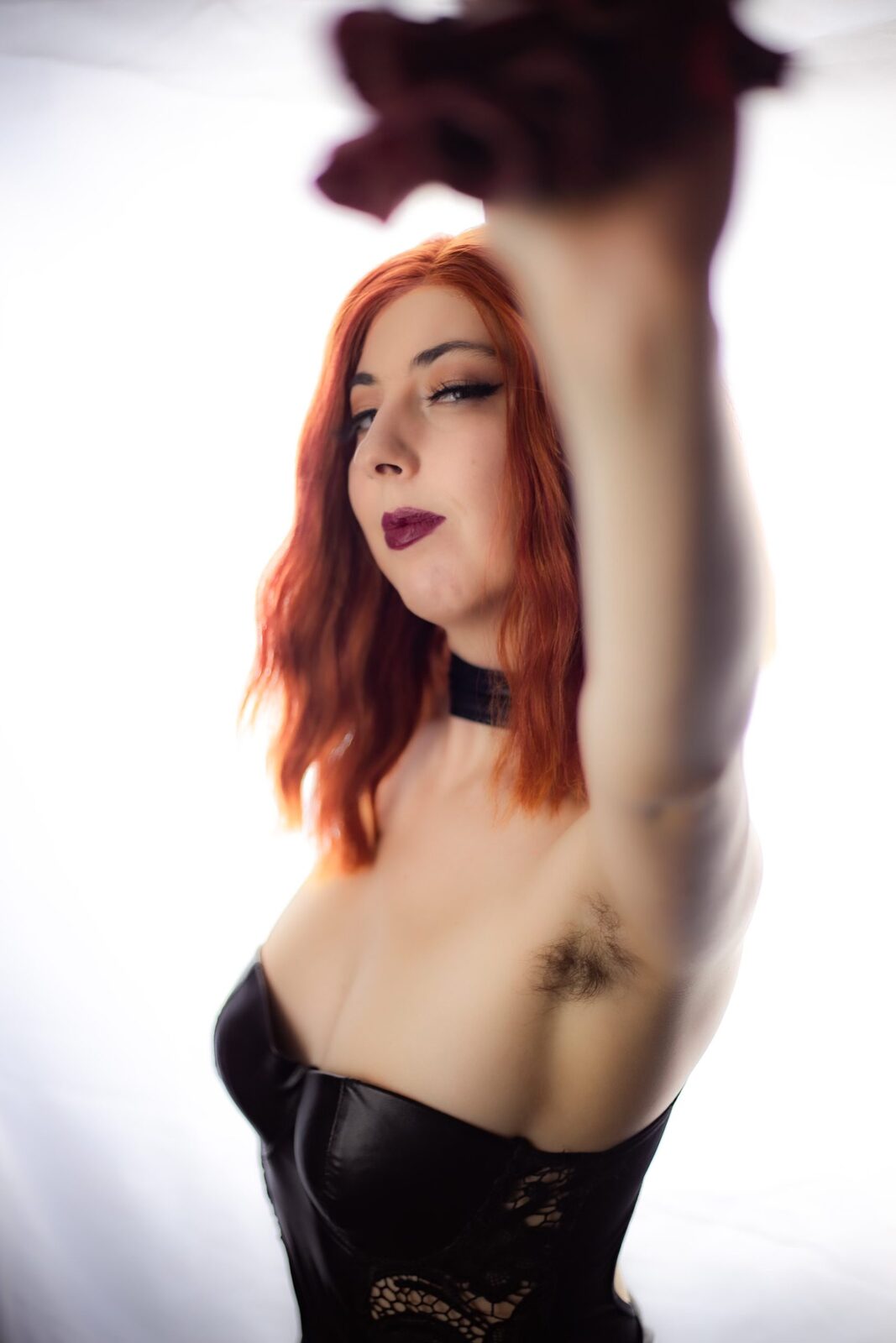 Artistic motion portrait