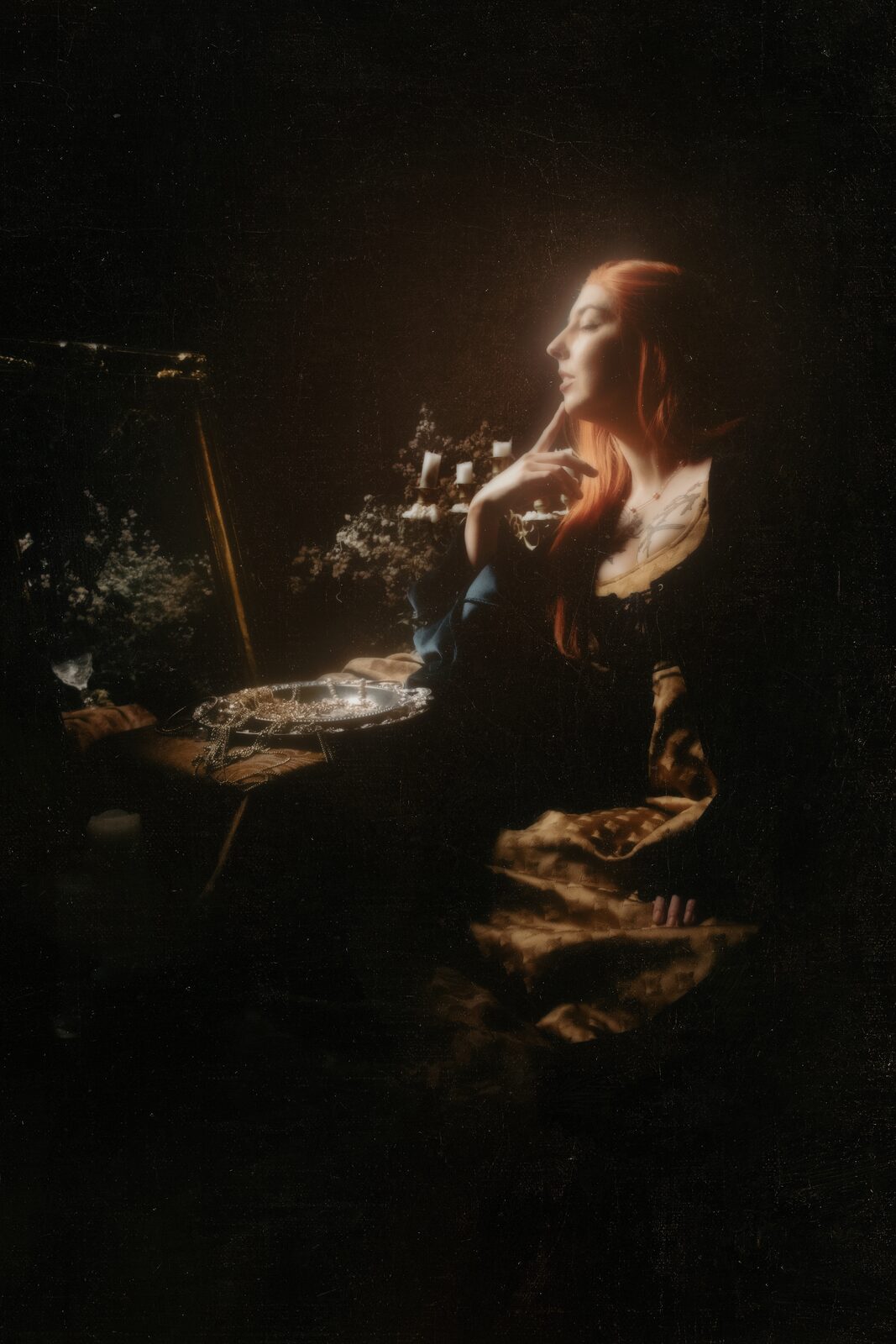 Renaissance queen portrait